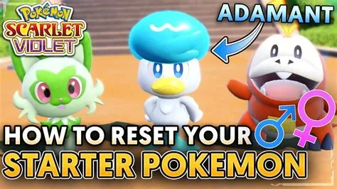 Do trainers reset pokemon scarlet?