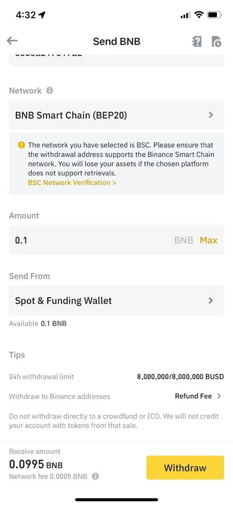 Why do i have to wait 10 days to withdraw from binance?