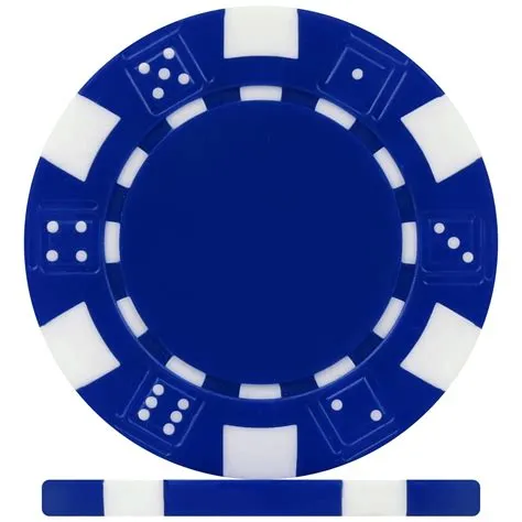 How much is a blue poker?