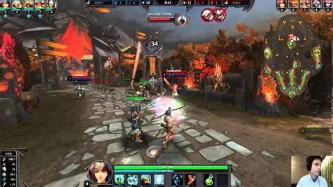 Is moba an mmo?