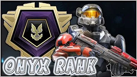 What rank is onyx halo?