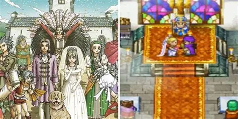 Who can you marry in dragon quest 8?