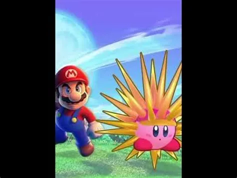 Is mario stronger than kirby?