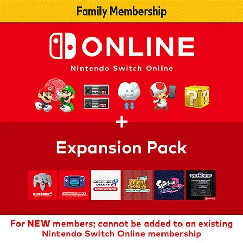 What is the difference between nintendo membership and expansion pack?