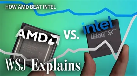 How did amd beat intel?