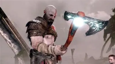 Why did kratos lose his blades of chaos?