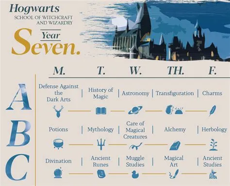 How old is a 7th year hogwarts student?