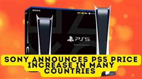 Is ps5 getting price increase?