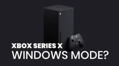 What version of windows does xbox one run?