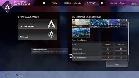 Why won t apex legends find a match?