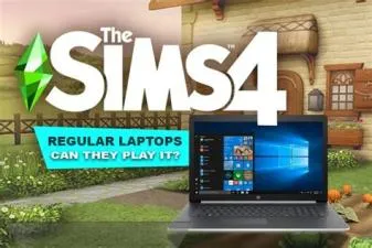 Can you get sims 4 on a normal laptop?