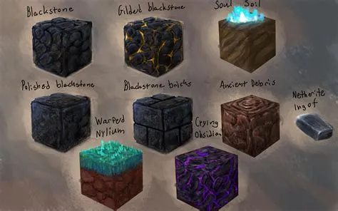 How far is each block in the nether?