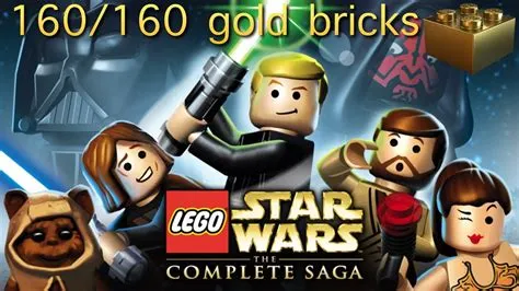 What happens when you get all 160 gold bricks in lego star wars?