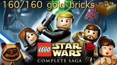 What happens when you get all 160 gold bricks in lego star wars?