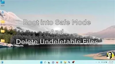 Will safe mode delete everything?