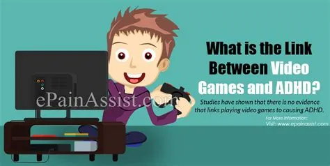 Is there a link between adhd and video games?