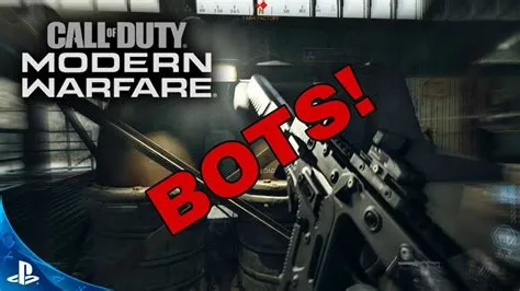 Does call of duty 4 modern warfare have bots?