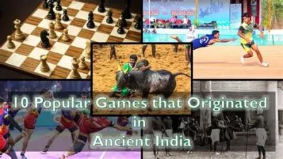 Is any game originated from india?