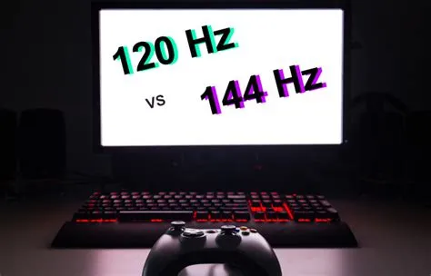 Is 144hz and 120hz noticeable?