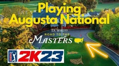 Can you play augusta in pga 2k23?