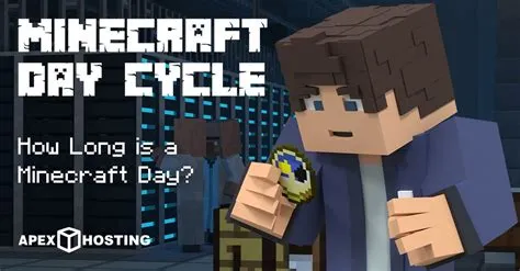 How long is 1 minecraft day in real life?