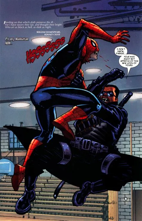 Can blade beat spider-man?