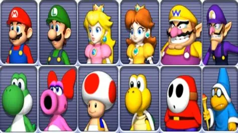 Can you unlock mario party 10 characters?