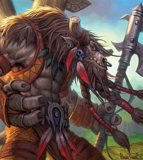 How tall are tauren wowpedia?