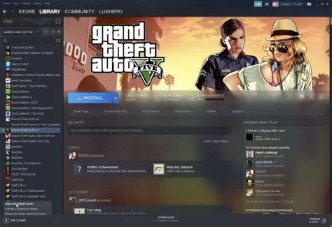 Is gta on epic or steam?