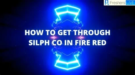 Where do you find silph co in fire red?