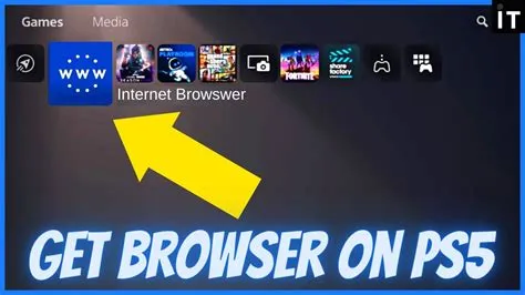 Why doesn t the ps5 have a web browser?