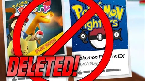 When was roblox pokémon go deleted?