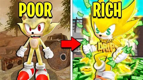 Who is the richest sonic character?