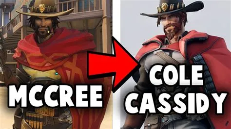 Why was mccree named cassidy?