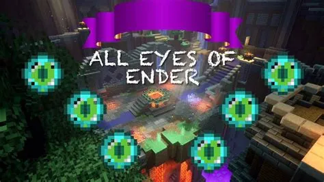 How do you return ender eyes in minecraft dungeons?