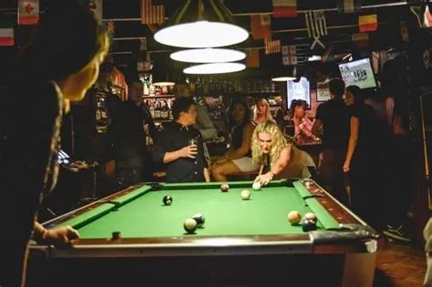 What is pub pool called?