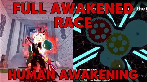 How to awaken human v4?