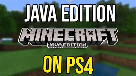 Will playstation get minecraft java?