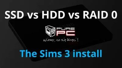 Is ssd or hdd better for sims 4?