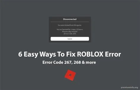 What is error code 2001 on roblox?