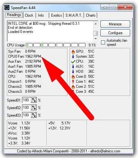 Is 1200 fan speed good?