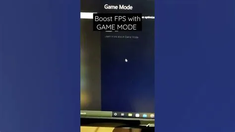 Does gamemode increase fps?