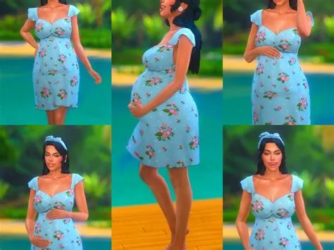 Can pregnant sims go on vacation?