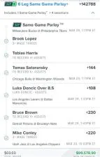 Do you win on a partial parlay?