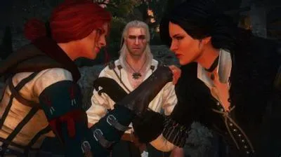 Did geralt and triss sleep together in season 2?