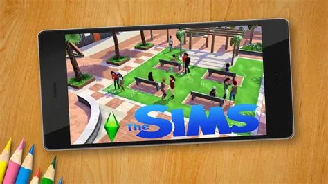 Can we download sims in mobile?