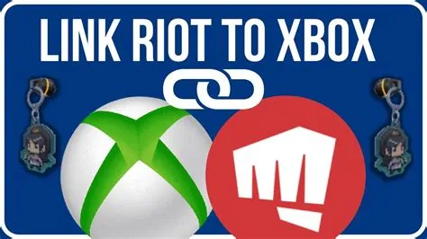 How do i link my riot account to my xbox?