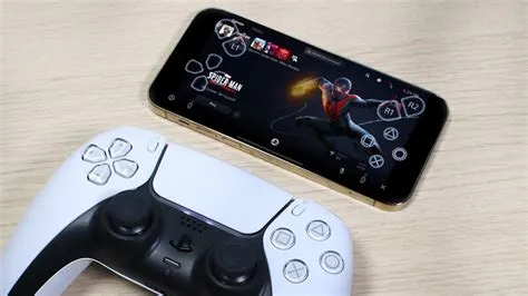 Can i put my phone on my ps5?