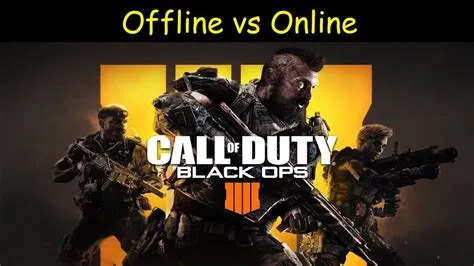 Does black ops 3 have offline mode?