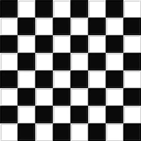 How many black and white squares are on a checkerboard?